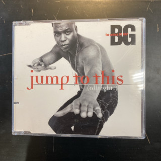 B.G. The Prince Of Rap - Jump To This (Allnight!) CDS (VG/M-) -dance-